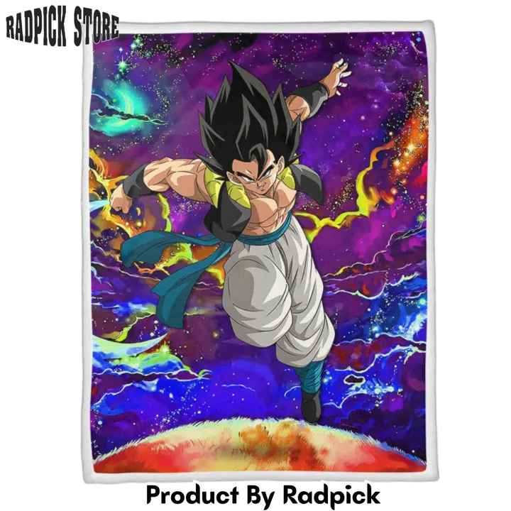 Dragon ball gogeta blanket custom anime galaxy style  rp0151834